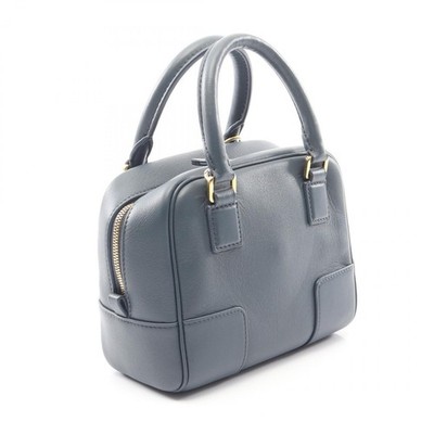 LOEWE AMAZONA16 SQUARE 入手困難 ロエベ ショルダーバッグ LOEWE Amazona 16 Square Crossbody Shoulder Handbag leather Blue