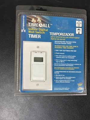 INTERMATIC Digital Multi-Purpose In-Wall Timer ST01CL SEE
