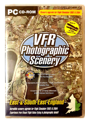 VFR Photographic Scenery East & South East England - Windows Expansion Pack, Neu