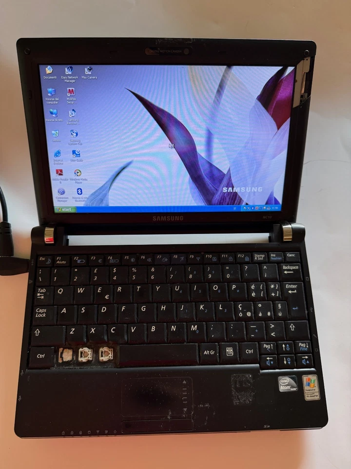 Netbook Samsung Nc10 Intel Atom 1.60 Ghz - Immagine 3 di 4