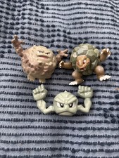 Geodude Graveler Golem - TOMY Pokemon Figures CGTSJ 1999 Nintendo