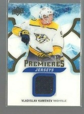 2017-18 Upper Deck Ice Ice Premieres Jersey #IPJVK Vladislav Kamenev (ref 106160