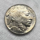 1930-P Buffalo Nickel 5c Philadelphia Five Cent US Coin - Full Horn