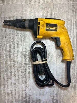 DeWalt DW255 VSR Drywall Screwdriver 6 Amp 120V 5300RPM Corded TESTED WORKS!
