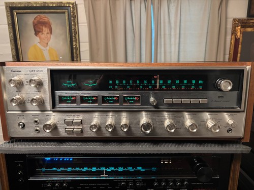 VINTAGE SANSUI QRX5500 QUAD RECEIVER -NEAR MINT