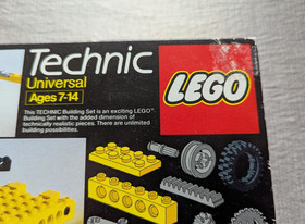 LEGO TECHNIC: Universal Set (8020) with Box & Instructions *Missing some pieces