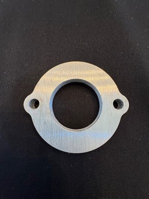 Blitz blow off valve flange, 30mm inlet (ID), 6.35mm thick (.25 ), 6061-T6 AL