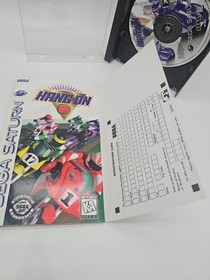 Hang-On GP (Sega Saturn, 1995) CIB Complete W/ Reg!