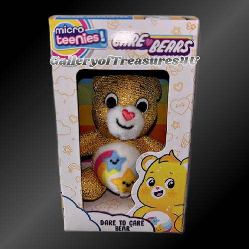 Care Bears Micro Teenies Plush Dare to Care Calming Bedtime Friend Mini Bear 3" - Picture 8 of 25