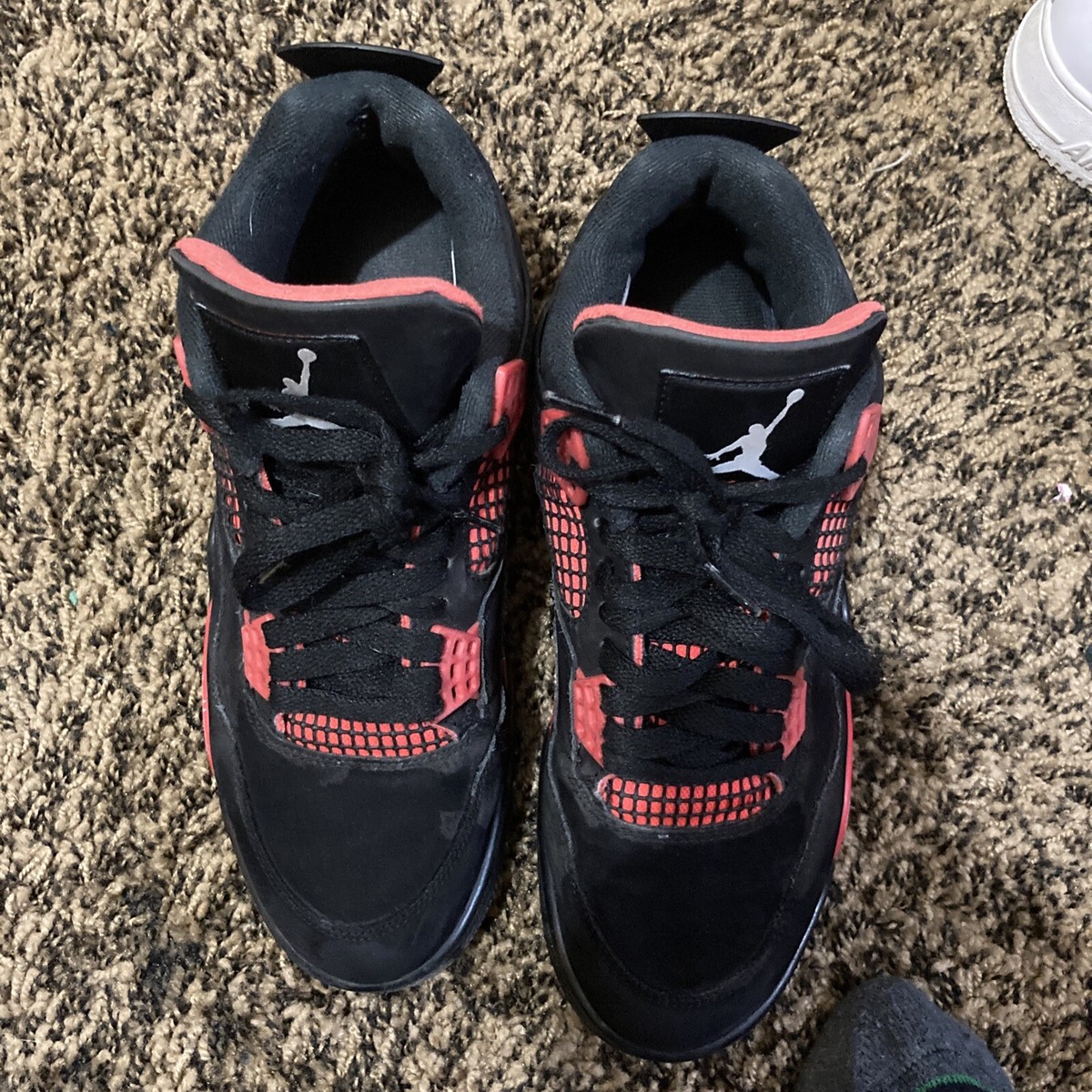Size 8.5 - Jordan 4 Retro Mid Red Thunder 195243537960| eBay display picture 3