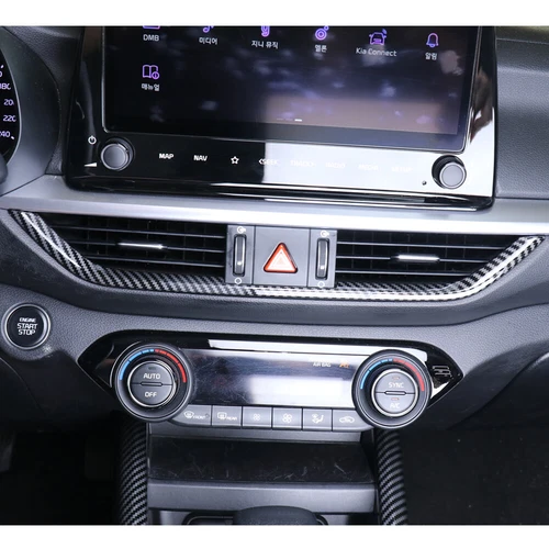 Carbon Fiber ABS Interior Decoration Cover Trim Kit For Kia Forte K3 2019-2024 - Picture 20 of 27