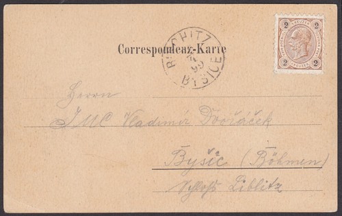 26725 Gruss aus Bregenz am Bodensee Panorama 1899 - Bild 2 von 2