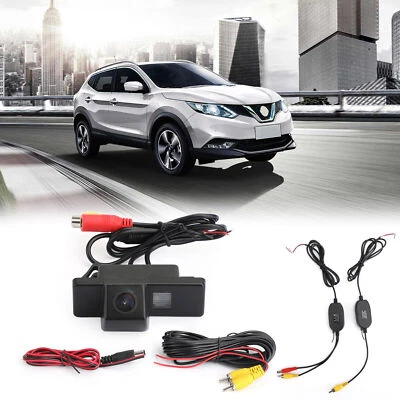 Rückfahrkamera Autokamera 2.4G Wireless Camera Kit für Nissan Qashqai J10/J13