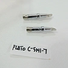 2 Plato C-5139-7 Pointed Soldering Tip New Old Stock Measures 1 3/8" long