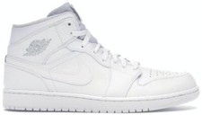 Jordan 1 Retro Mid White Pure Platinum for Sale | Authenticity Guaranteed | eBay