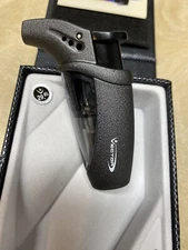 Vector Volt - Single Jet Cigar Lighter - Gray Crackle Matte Textured - New