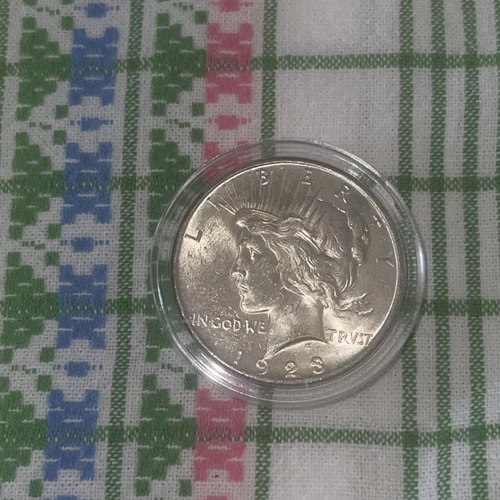 1923 $1 Peace Dollar Brilliant Uncirculated