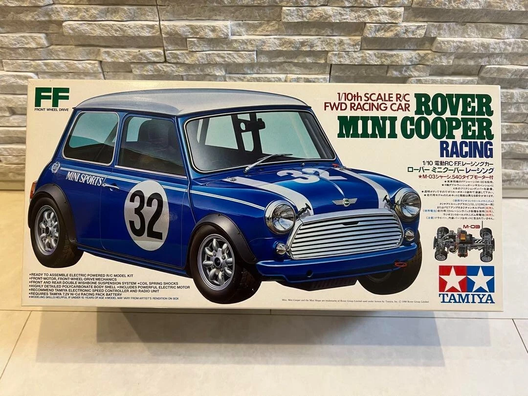 Tamiya Rover Mini Cooper Racing Car 1/10th scale RC Japan | eBay