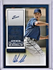2015 Contenders Baseball - ANDREW FAULKNER - PROSPECT AUTO #12 - LA Dodgers