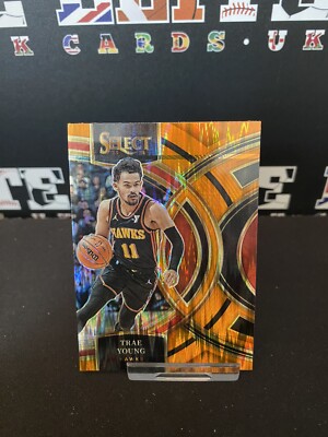 Trae Young Atlanta Hawks Retail Orange Premier Select Basketball 23/24 B2-T6