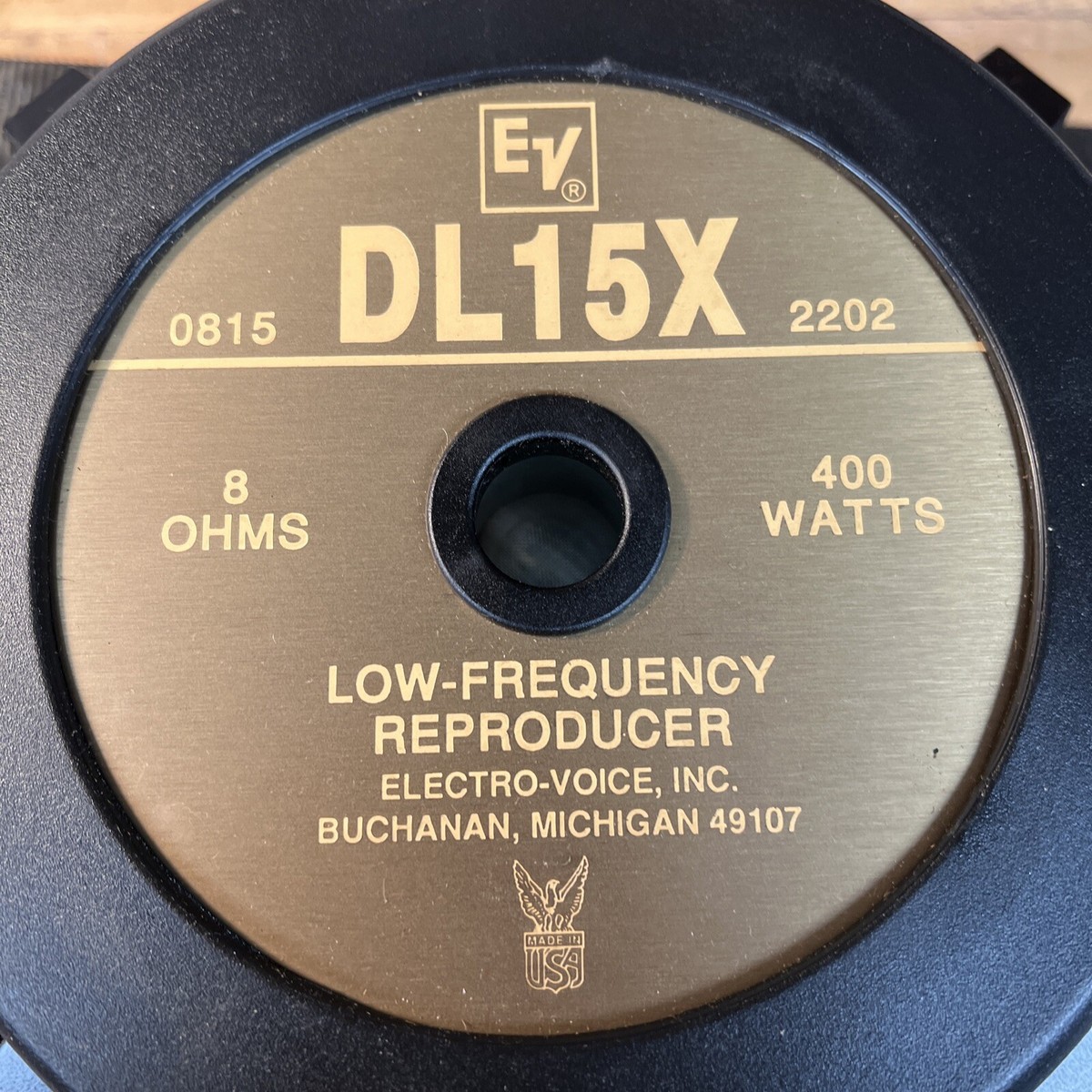 Vintage EV DL15X 15 Vintage EV DL15X 15