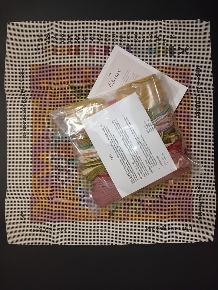 EHRMAN JAVA by KAFFE FASSETT tapestry needlepoint RARE VINTAGE KIT | eBay