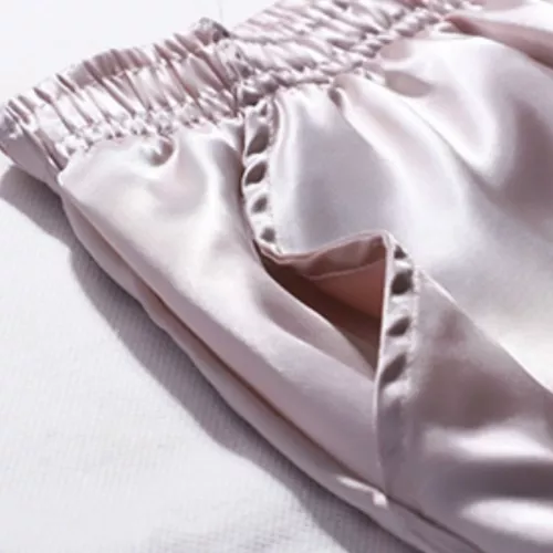 Men Satin Trousers Pants Pajama Bottom Faux Silk Sleepwear Lounge Casual Leisure - Picture 7 of 18