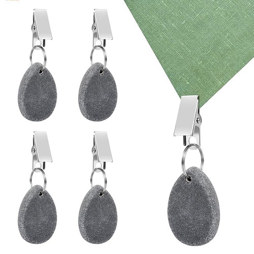 8PCS Tablecloth Weights Hangers, Stone Teardrop Table Cover WeighGC eBay
