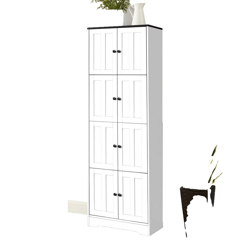 Dormitorio Blanco Alto gabinetes