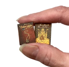 ARABIAN NIGHTS AND SINBAD 1:12 Scale Miniature Readable Illustrated Books
