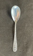 Stieff Rose Sterling Sugar Spoon (6")