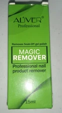 Al’Iver Magic Remover Professional Removes Soak-Off Gel Nail Polish 15ml Exp2022