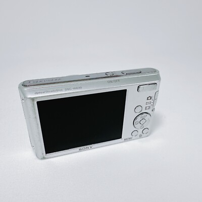 Sony DSC-W830 Cyber-Shot Digital Camera Silver Language Japanese w