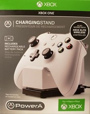 PowerA Charging Stand for Xbox One, Brand New/Factory Sealed, White