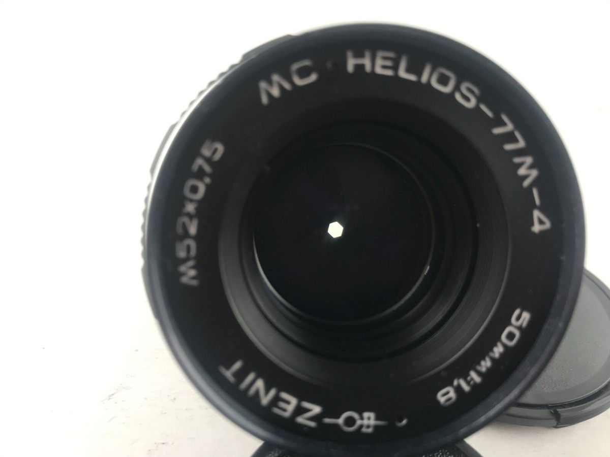US Seller MC Helios 77m-4 50mm f1.8 CLA Portrait Bokeh Lens DSLR