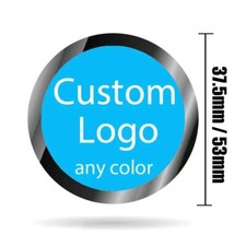 Customized 37.5mm / 53mm Logo Lens for LED Logo GOBO Projector Advertising Signs
