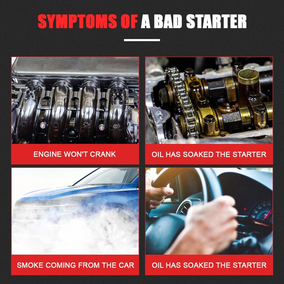 Motor De Arranque Para Chevy S10 2.2L 2002-03 Buick Rendezvous 3.4L 02-05 Monte Carlo 3.4L Foto 3 de 4