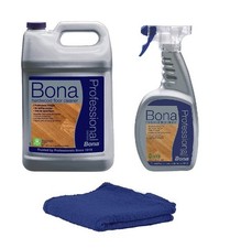Bona Pro Series Hardwood Floor Cleaner Refill, 1-Gallon (160 oz KIT) 0.36 per fl oz