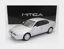MITICA 200035-D ALFA ROMEO - 166 2.0 V6 TB 1998 - BLACK INTERIOR - SILVER - 1/18