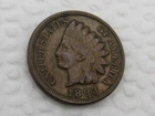1893 Indian Head Cent - VF/XF - Full Liberty - Partial Diamonds - 1 Cent Copper