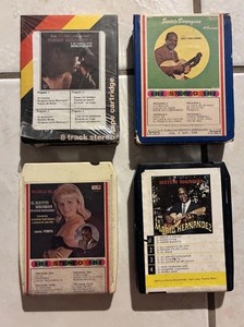4 El Sexteto Borinquen de Mario Hernandez 8 Track Cartridge Tape,  Melodias 
