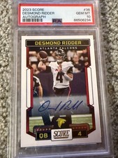 DESMOND RIDDER 2023 SCORE #36 AUTOGRAPH AUTO PACKERS BEARCATS PSA 10 Gem Mt READ