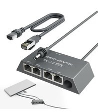 Starlink Gen 3 Ethernet Adapter Cat 5E Cable for High-Speed Connection