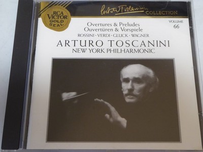 ARTURO TOSCANINI overtures & preludes (edition no 66) EDITION NO 66 RCA EX/VG+