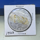 1923 Peace Dollar $1 Business Strike 90% Silver Philadelphia in Flip
