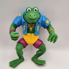 TMNT Genghis Frog Figure Playmates 1989 Teenage Mutant Ninja Turtles Vintage