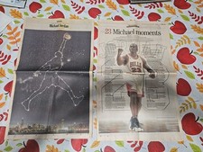 Vintage January 24 1999 MICHAEL JORDAN Chicago Tribune COMMEMORATIVE Rare Vintage January 24 1999 MICHAEL JORDAN Chicago Tribune COMMEMORATIVE Rare