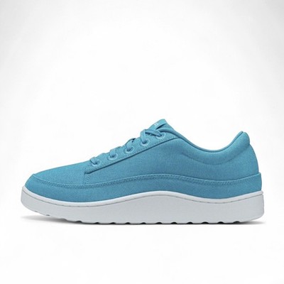 Allbirds Canvas Pacer Shoes Mens 11 Thrive Teal Clarity Blue Low Top Sneaker NEW