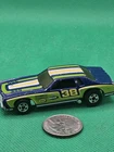 Hot Wheels Blackwall 1980 Monte Carlo Stocker Blue/Green Tampo Lowdown