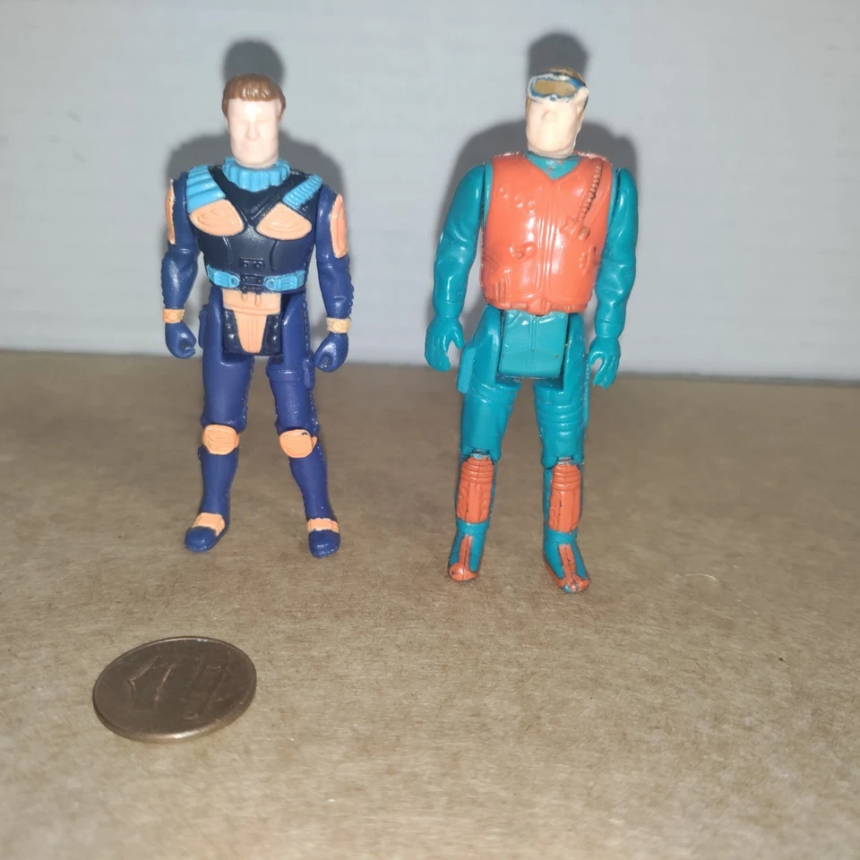 Lote de 6 figuras de acción Dino-Riders TYCO + 2 figuras M.A.S.Kenner-Vintage Foto 2 de 4